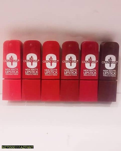 Pack of 6 Lipsticks Delieverable 2