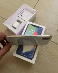iPhone x 256 GB PTA approved call me wahtsap 03491432655