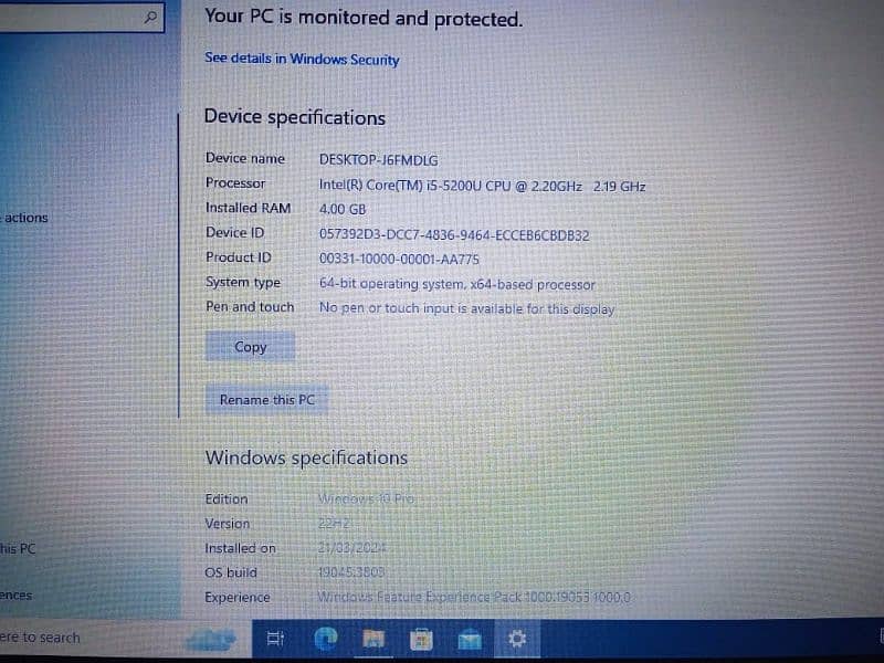 Dell i5 5 Generation 5200U New Condition 4