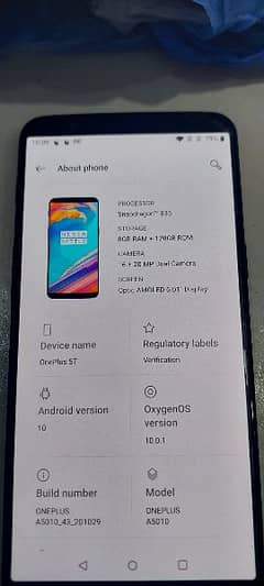 oneplus 5t 8gb 128gb snapdragon