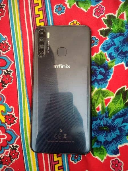 infinix S5 open box charger sath mein hai 0