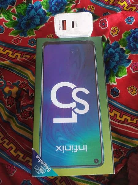 infinix S5 open box charger sath mein hai 2