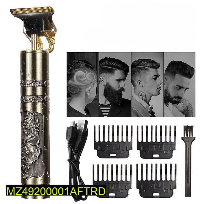 Professional rechargeable hair clipper 2