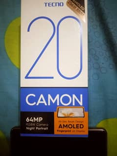 Tecno Camon 20 8+8 Ram and 256 GB ROM 4 months used
