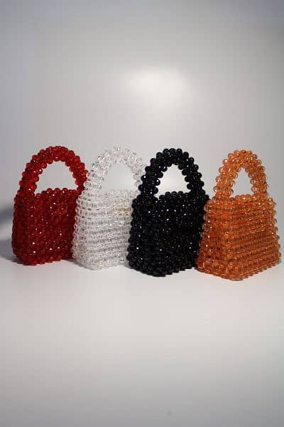 Crystal Beaded Handbag 6