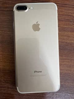 I phone 7 plus pta approved Gold colour