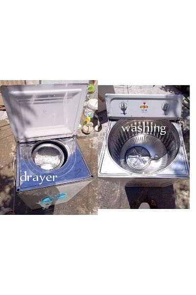washing machine and drayer machine. 5