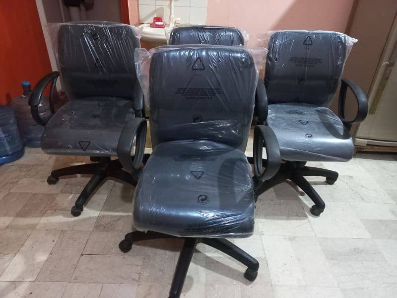 Slightly Use Imported office Chairs Available 0