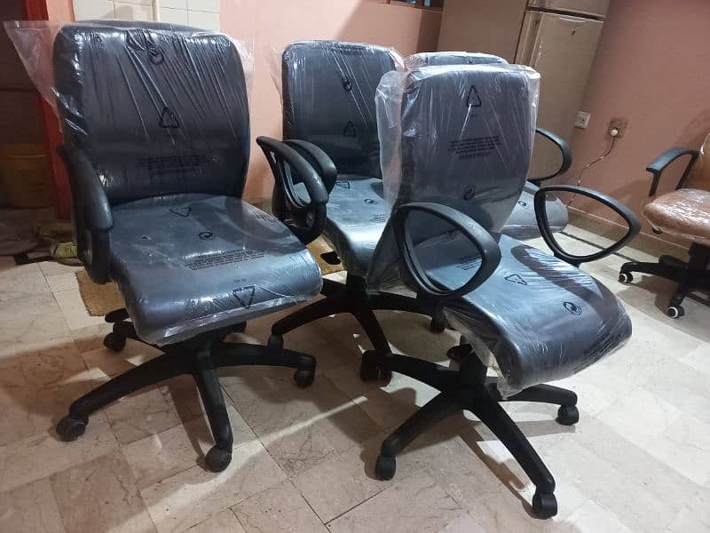 Slightly Use Imported office Chairs Available 2