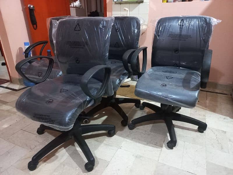 Slightly Use Imported office Chairs Available 3