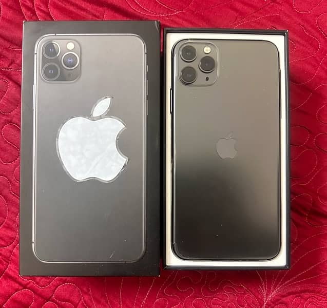 iPhone 11 Pro max dual sim PTA approved 64 gb 0