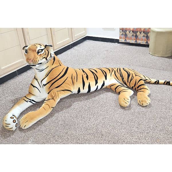Realistic Toy Tiger 0