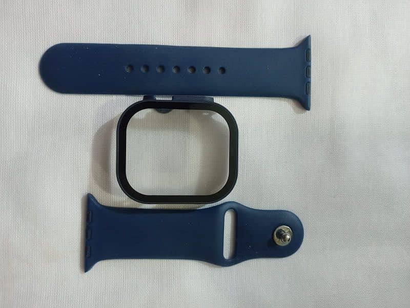 Smart watch strap and watch cover in very low rate order now 8