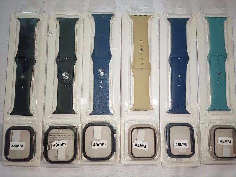 Smart watch strap and watch cover in very low rate order now 4