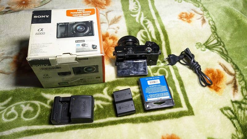 Sony A6000 Mirrorless Camera Good Condition 3
