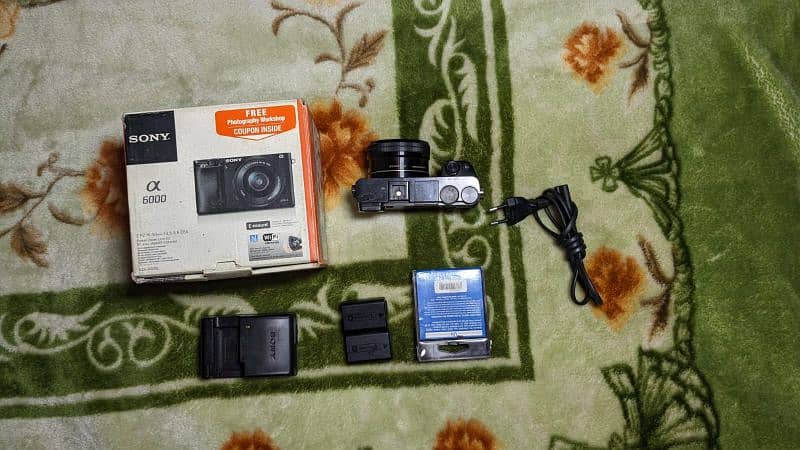 Sony A6000 Mirrorless Camera Good Condition 4