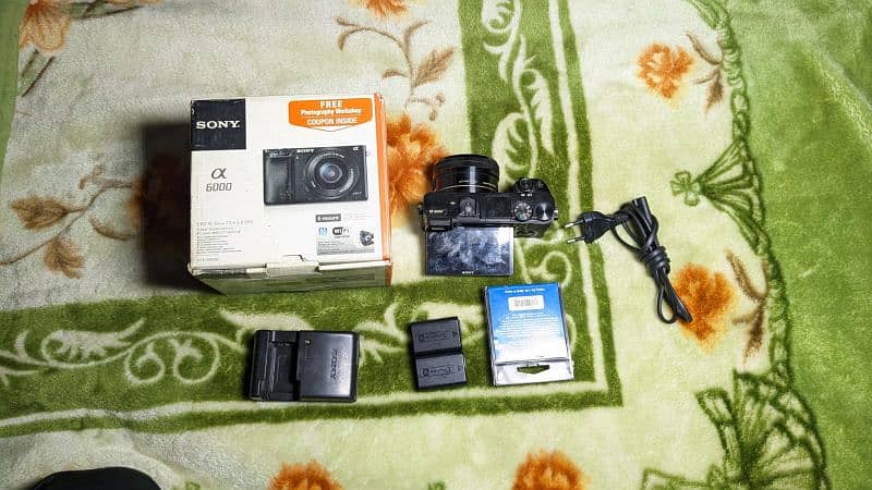 Sony A6000 Mirrorless Camera Good Condition 7