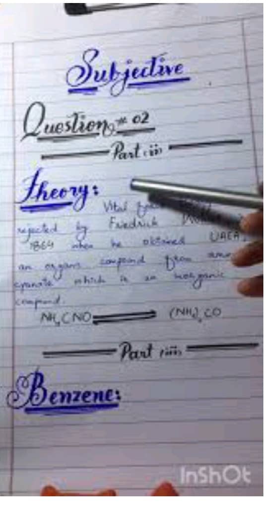 Hand written assignment work Education 1