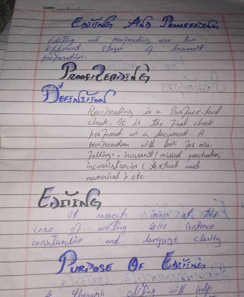 Hand written assignment work Education 6