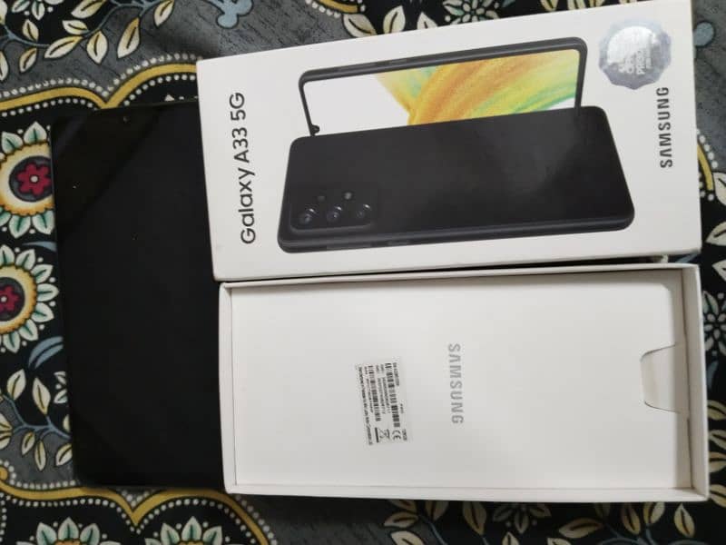 Samsung A33 5G  10/9.5 condition all accessories with box 6