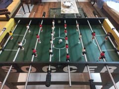 Hand soccer table/foosball game patti