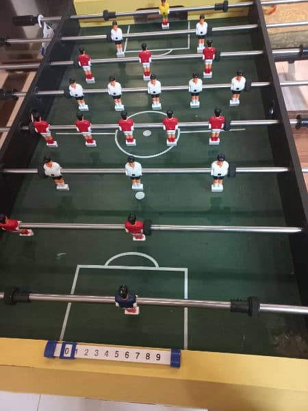 Hand soccer table/foosball game patti 1