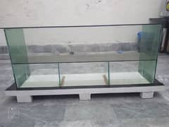 Glass counter for fast food shops Brand New