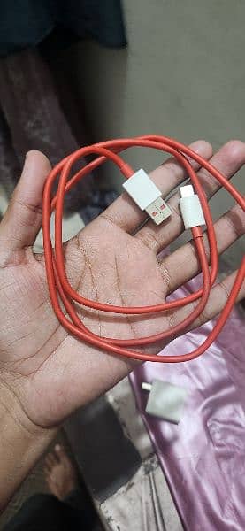 charger and cable oneplus original 80 watt supervoc 6