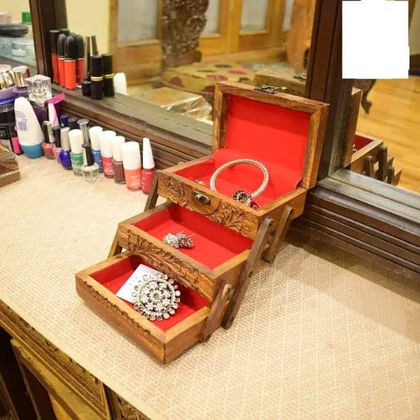Wooden Jewelry Box 3