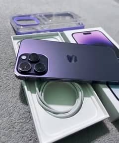 iphone 14Pro Max Deep Purple with Box 0