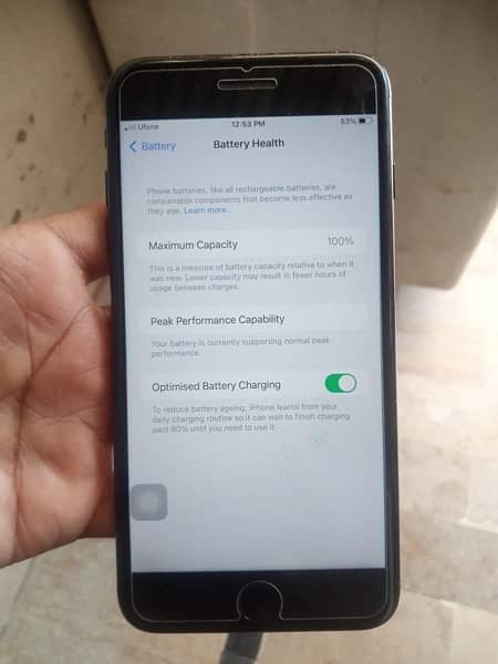 iPhone 7 plus ok condition beti health 100 urgent sale 0