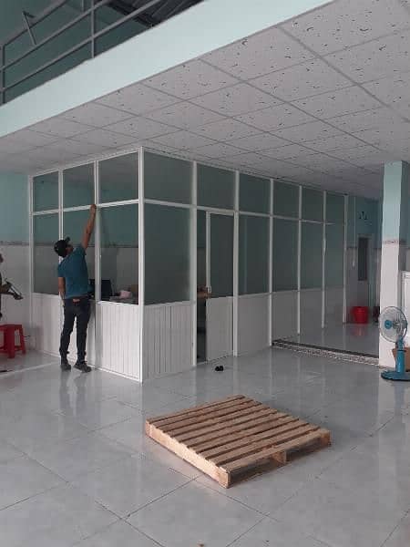 windows and doors U-PVC, office Partition wall 13