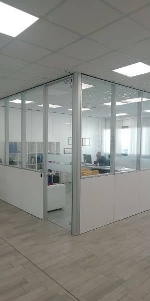 windows and doors U-PVC, office Partition wall 15