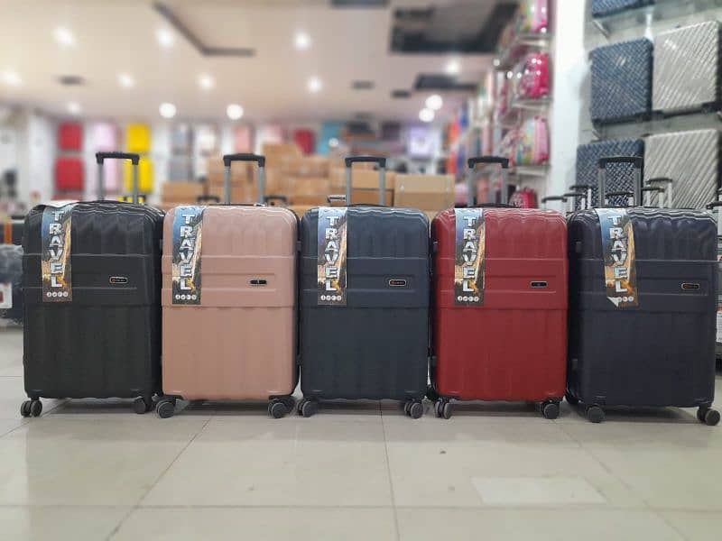 Luggage - Travel bags - Hardtop Fiber - Unbreakable Suitcase - Travel 2