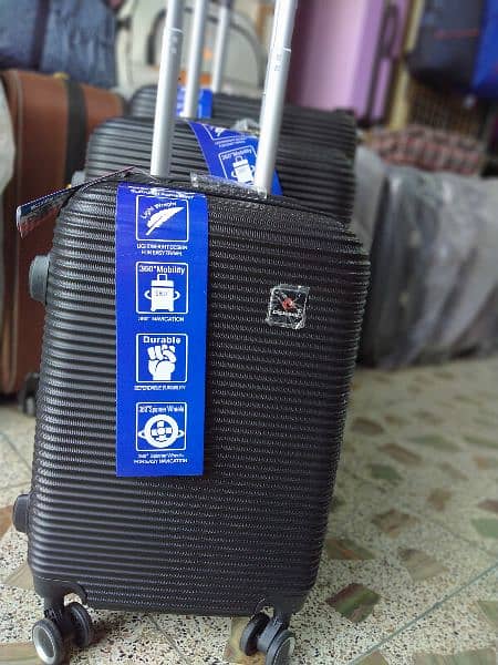 Luggage - Travel bags - Hardtop Fiber - Unbreakable Suitcase - Travel 4