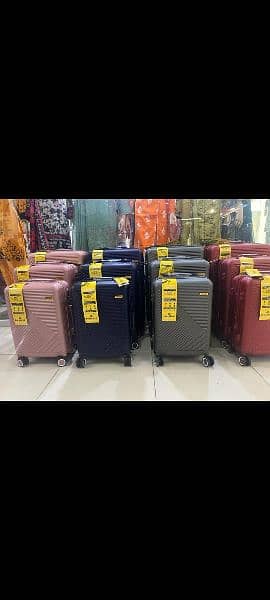 Luggage - Travel bags - Hardtop Fiber - Unbreakable Suitcase - Travel 6