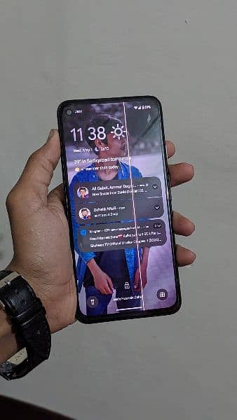 Google Pixel 4a5g 6/128 pta just one minor line in pannel baki all 7
