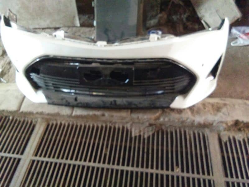 Nissan mocco front bumper lights and side mirror 6