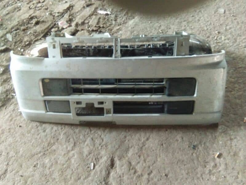 Nissan mocco front bumper lights and side mirror 12