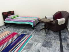 Furnish room available in E11/2 near kfc markez for lady only