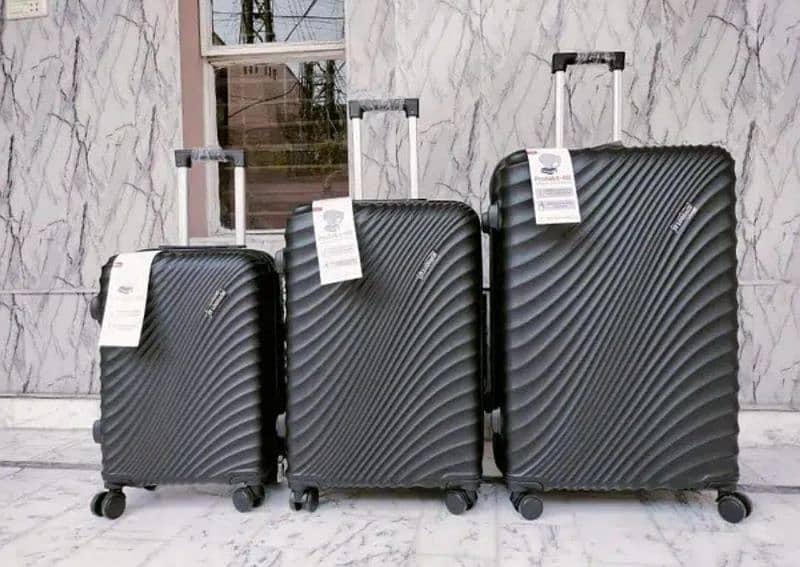 Luggage - Bags - Suitcase - Travel Fiber Suitcase- Unbreakable 1