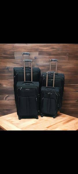 Luggage - Bags - Suitcase - Travel Fiber Suitcase- Unbreakable 3
