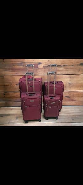 Luggage - Bags - Suitcase - Travel Fiber Suitcase- Unbreakable 4