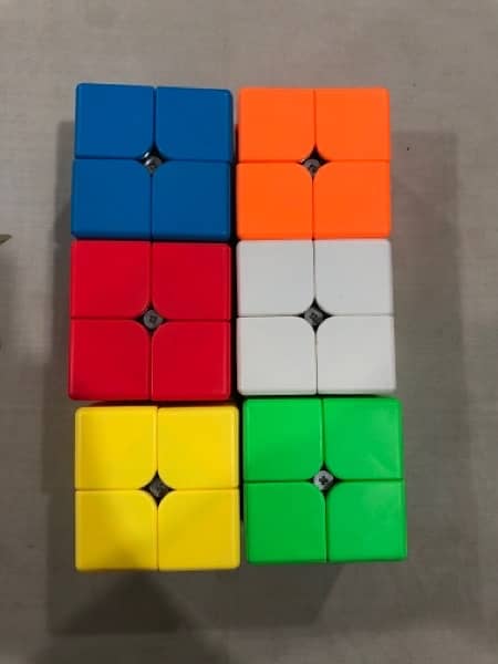 Moyu 2x2 forced cube one colour rubiks cube 0