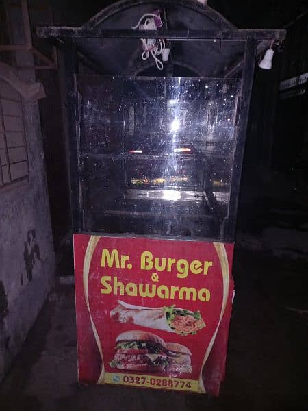 burger shawarma counter urgent sale 1