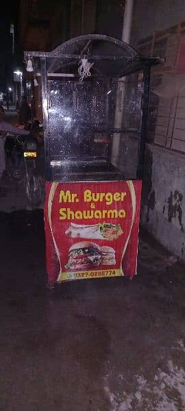 burger shawarma counter urgent sale 2