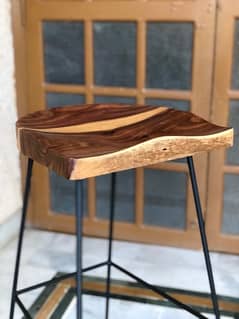 Wooden Bar Stool