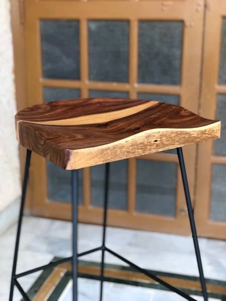 Wooden Bar Stool 0