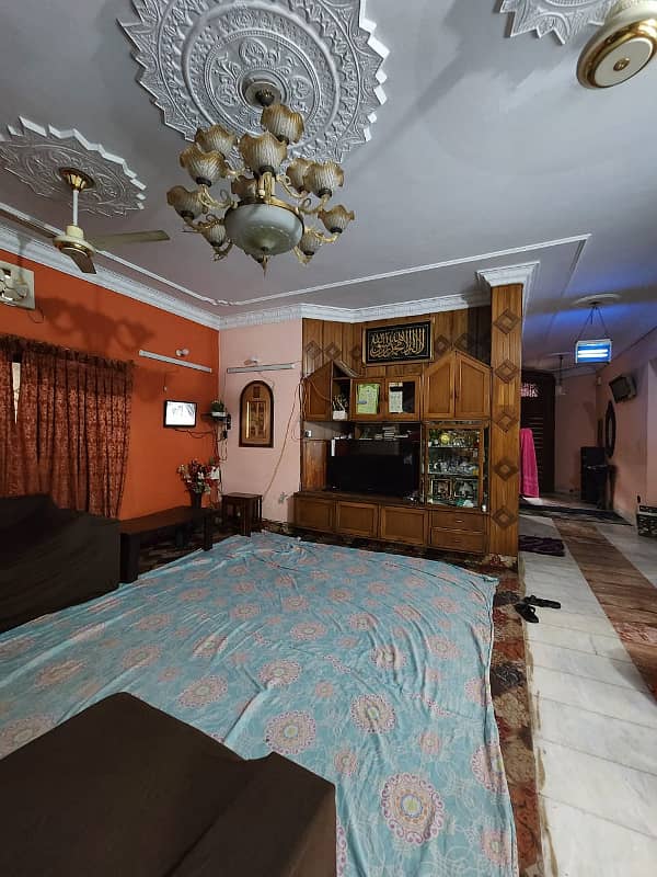 1 kanal Semi commercial double story house urgent for Sale Main boulevard in sabzazar 9