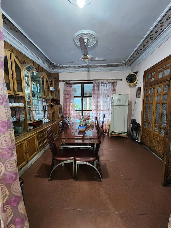 1 kanal Semi commercial double story house urgent for Sale Main boulevard in sabzazar 14
